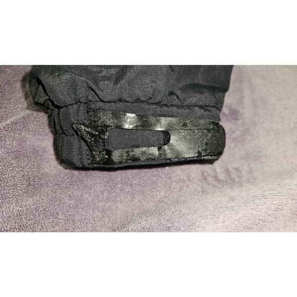 Footjoy FJ Half Zip Golf Jacket Nylon Windbreaker Black with White Men's Size L - Picture 7 of 9